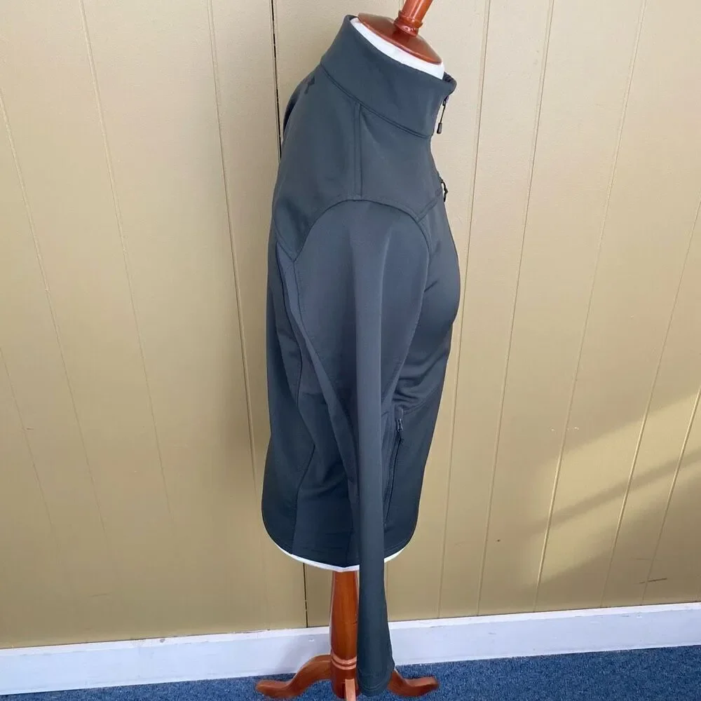 Under Armour men S cold gear Infrared fitted full zip jacket olive green - Picture 4 of 13